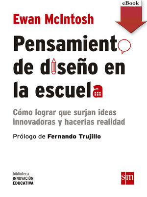 cover image of Pensamiento de diseño  en la escuela